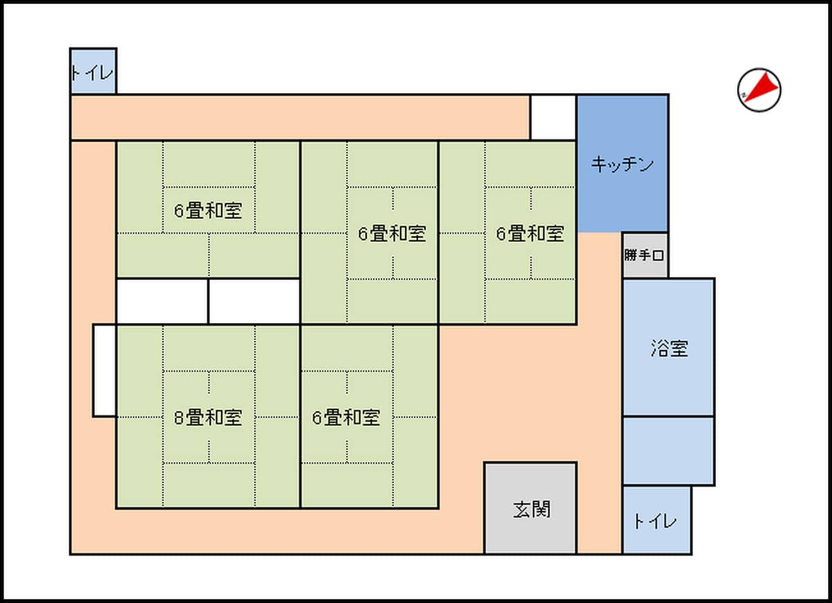 Wood house in Hiroshima