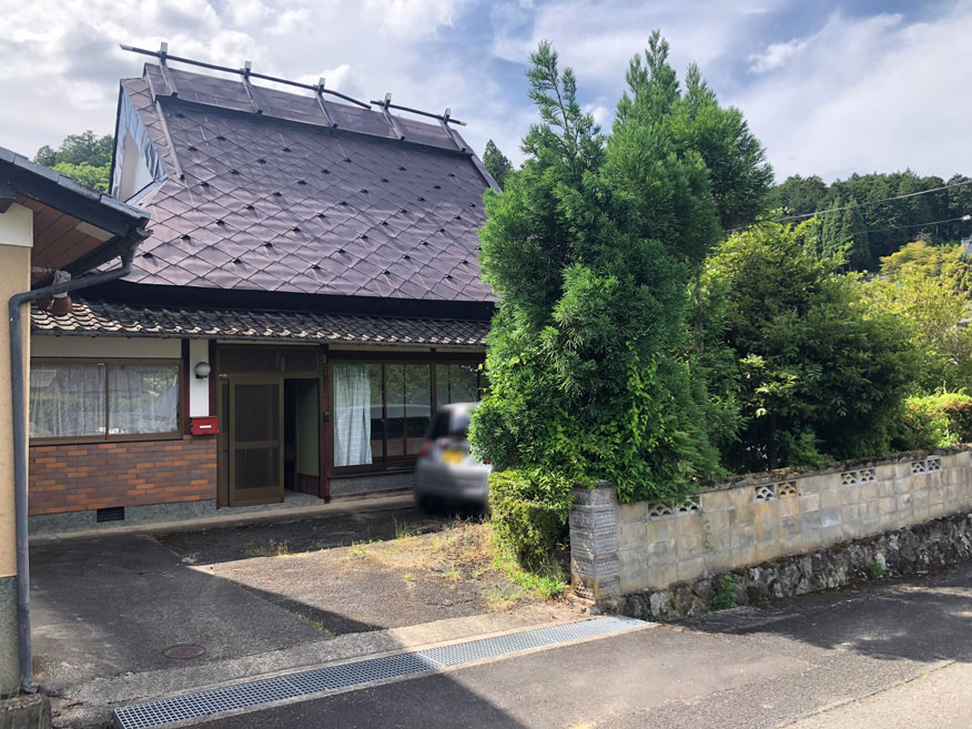 Wood house in Hiyoshi, Nantan, farmland, approval needed