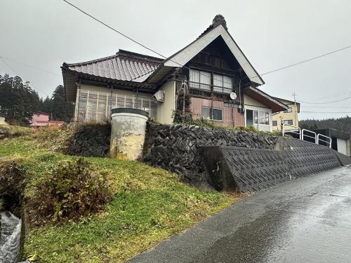 Wood house on a large plot in Yamagata