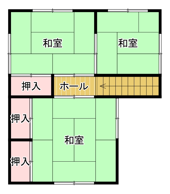 Floor plan for Empty home in Japan