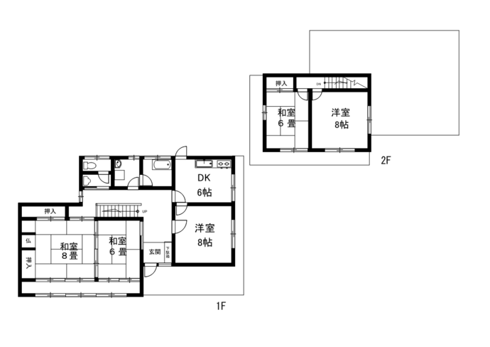 Floor plan for Akiya Bank Property No. 8
