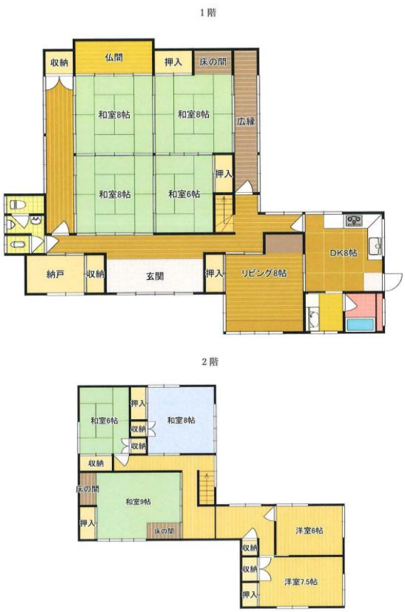 Floor plan for Empty home in Japan