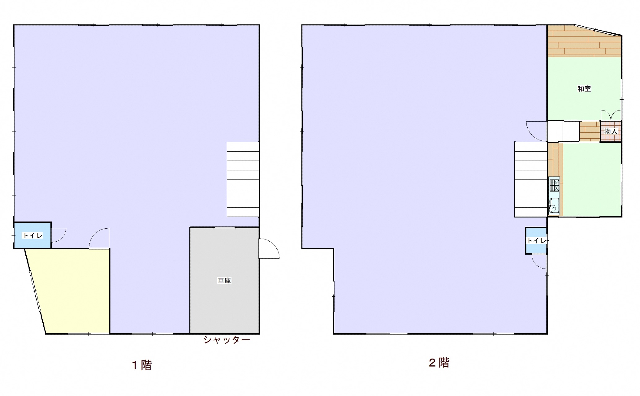 Floor plan for 1970s house with outbuildings in Kochi