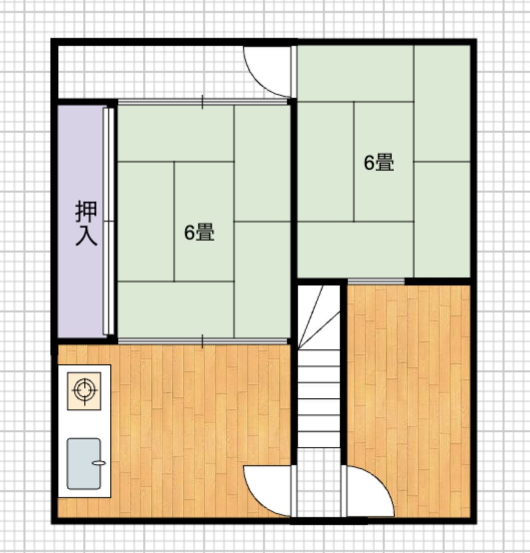 Floor plan for Empty home in Japan