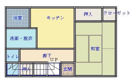 Floor plan for House in Kochi