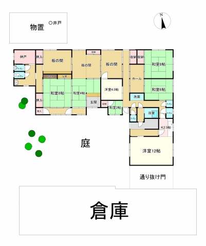 House on a large plot in Hyogo