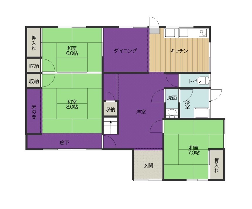 Wood house in Ehime