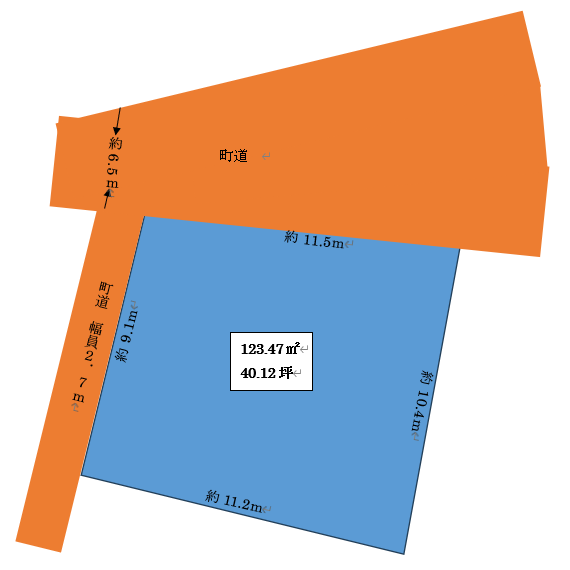 Floor plan for A-116 Compact property conveniently located near the station and supermarket ♪