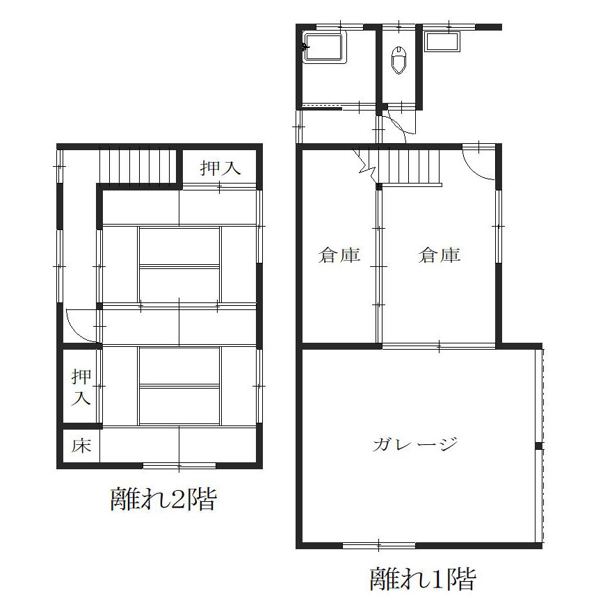 Floor plan for Wood house in Hiyoshi, Nantan, farmland, approval needed
