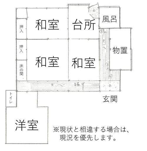 Floor plan for Property 80 (Machi Ward 2) for Sale