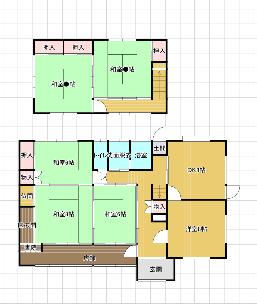 Floor plan for ★NEW F-43 Natural countryside property with farmland attached