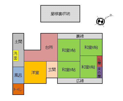1980s wood house with outbuildings in Hyogo