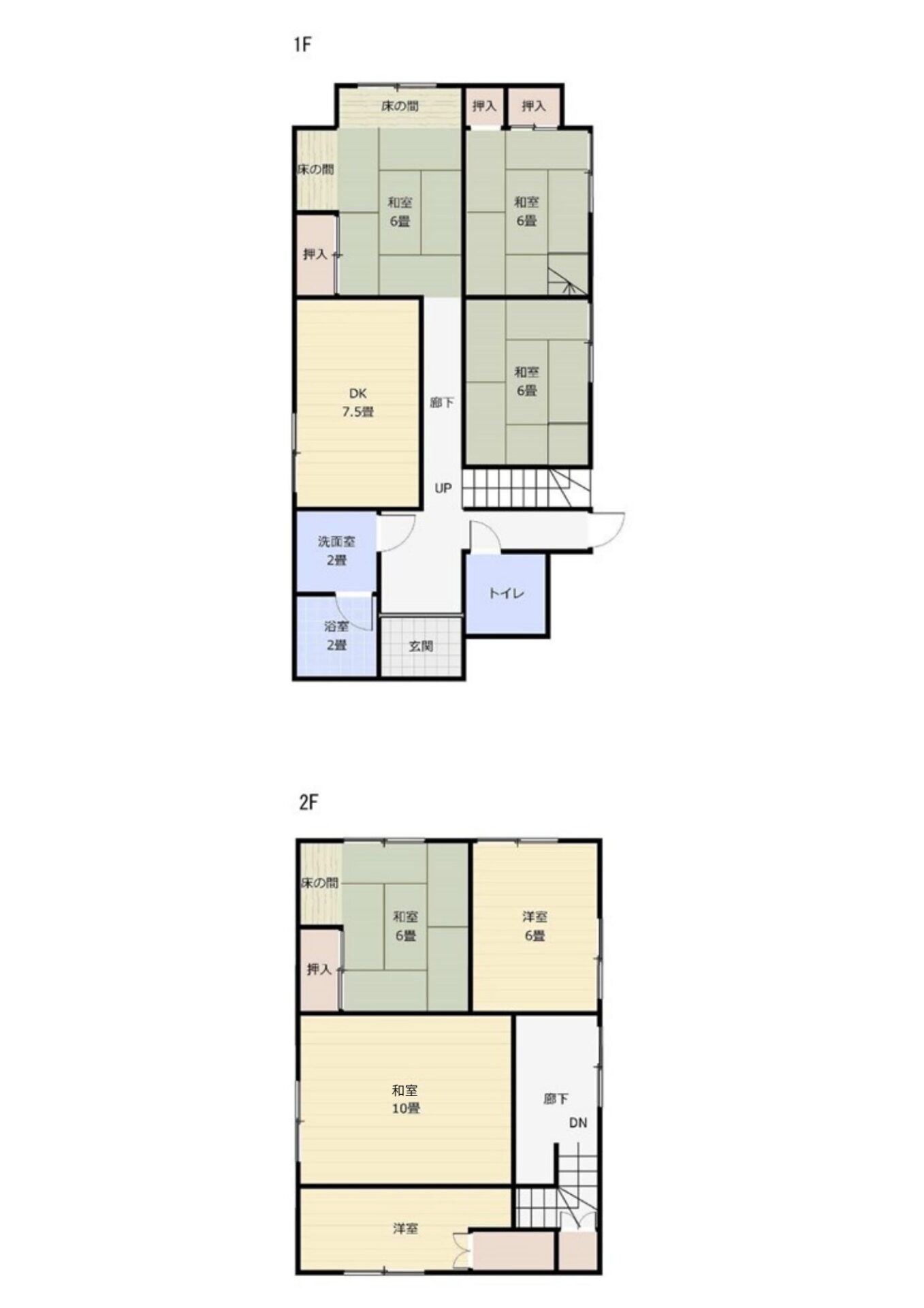Floor plan for 1980s wood house in Shizuoka