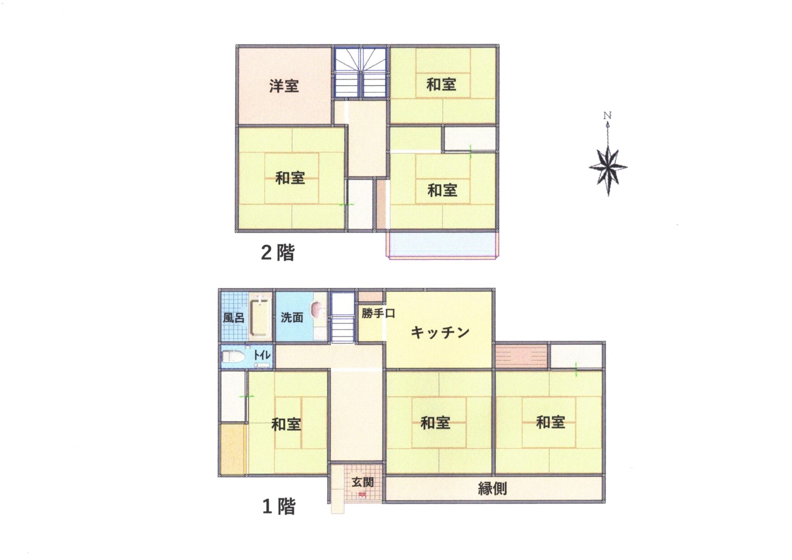 1980s wood house, 5-min walk to station, Iwate