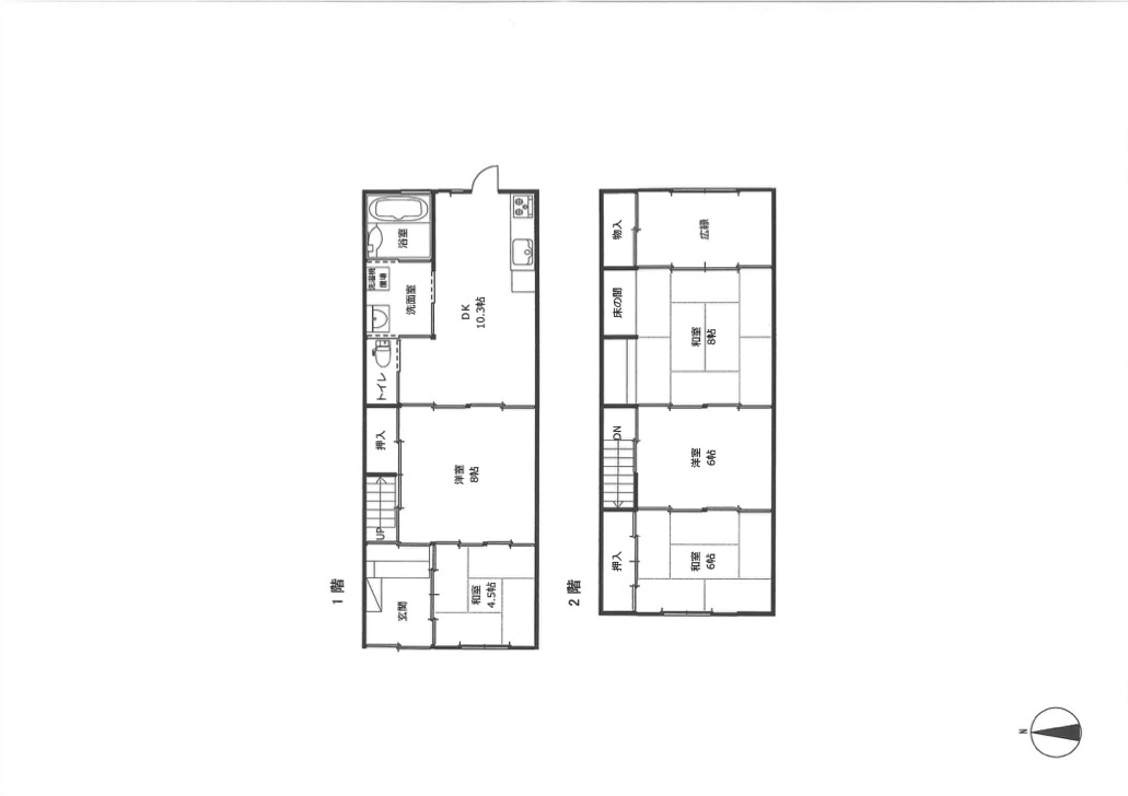 Floor plan for Wood house in Himi
