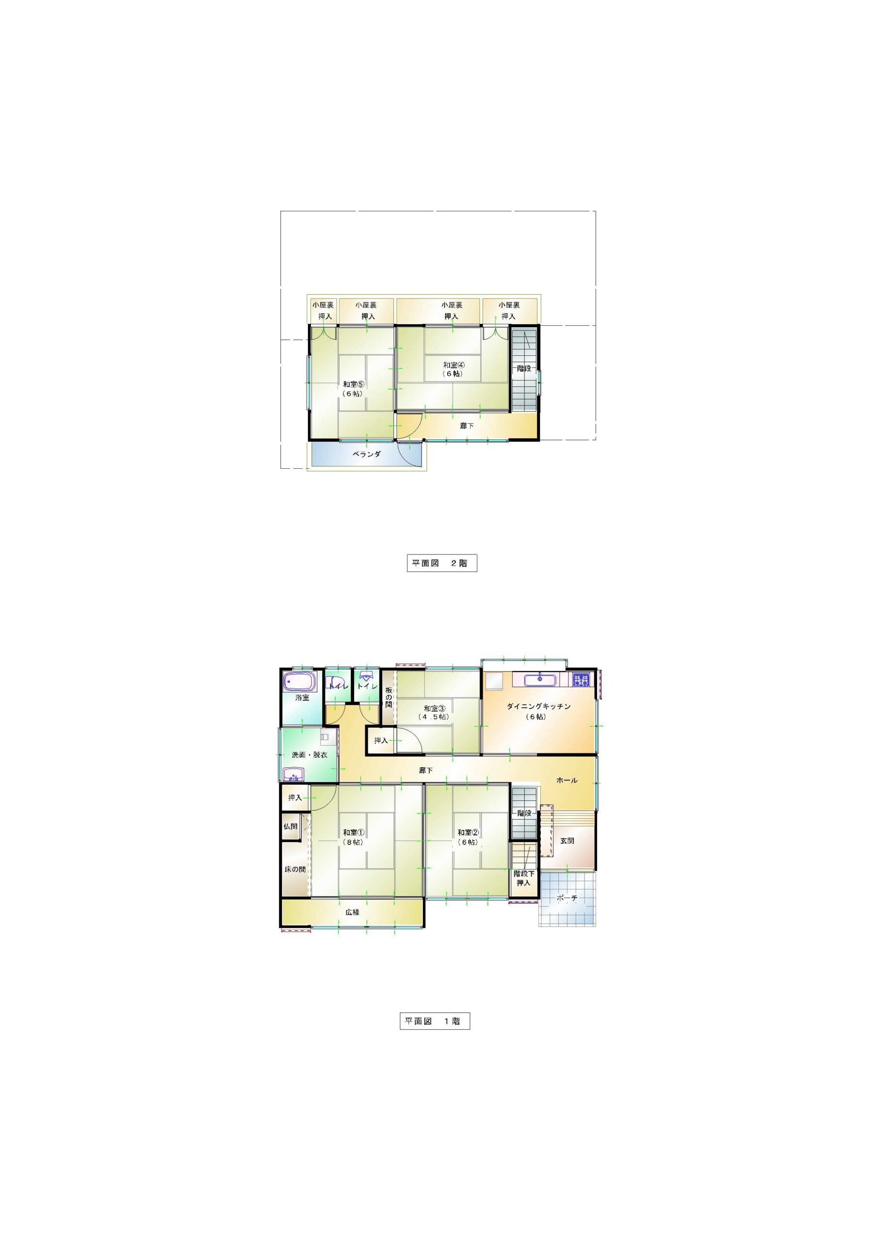Floor plan for House in Kumamoto