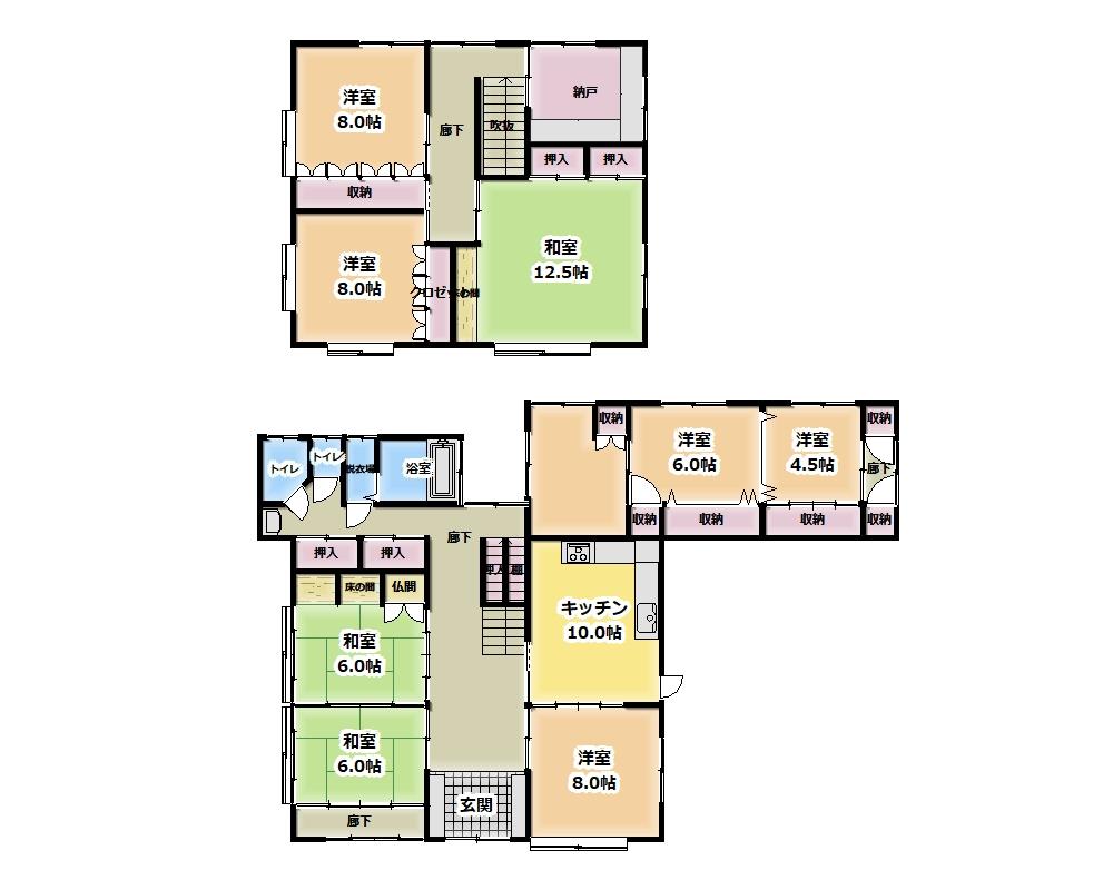 Floor plan for Empty home in Japan