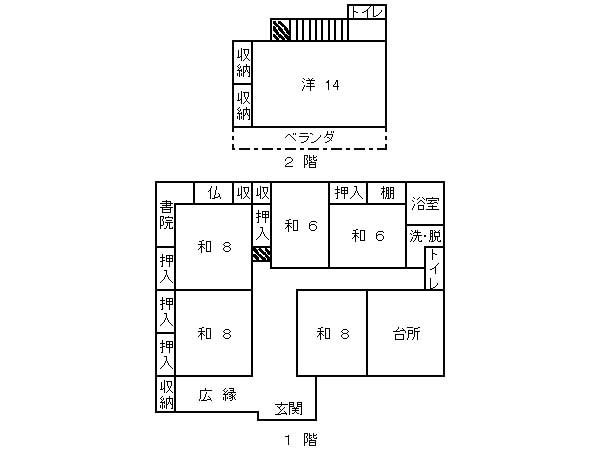 1980s wood house on a large plot in Iwate