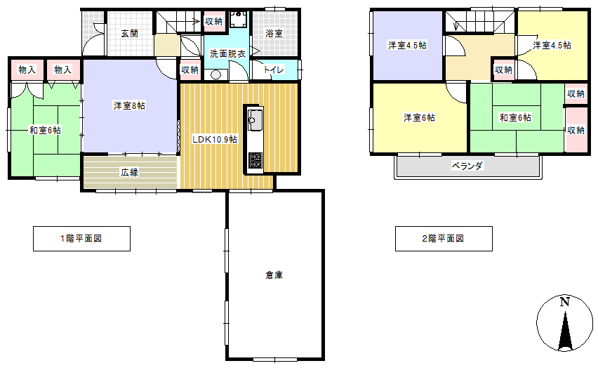 Floor plan for For Sale: Vacant House, Kojooka 2-75