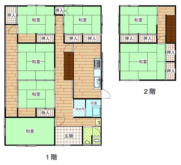 Floor plan for Empty home in Japan