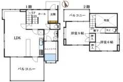 Floor plan for House for Sale at Nirayama Yamaki 1225-127, Izu-no-kuni City