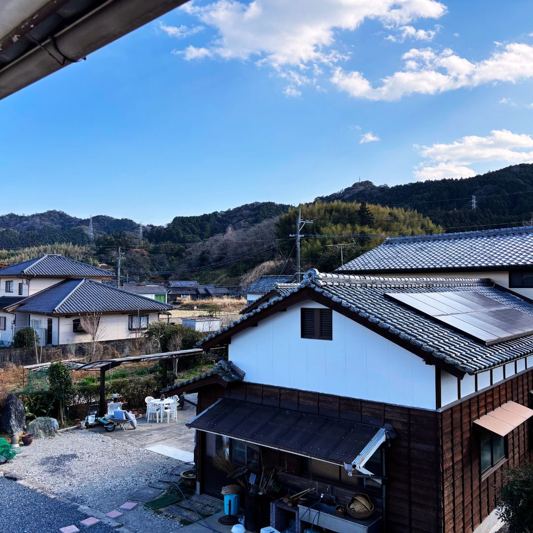 1970s wood house with outbuildings in Miyazaki