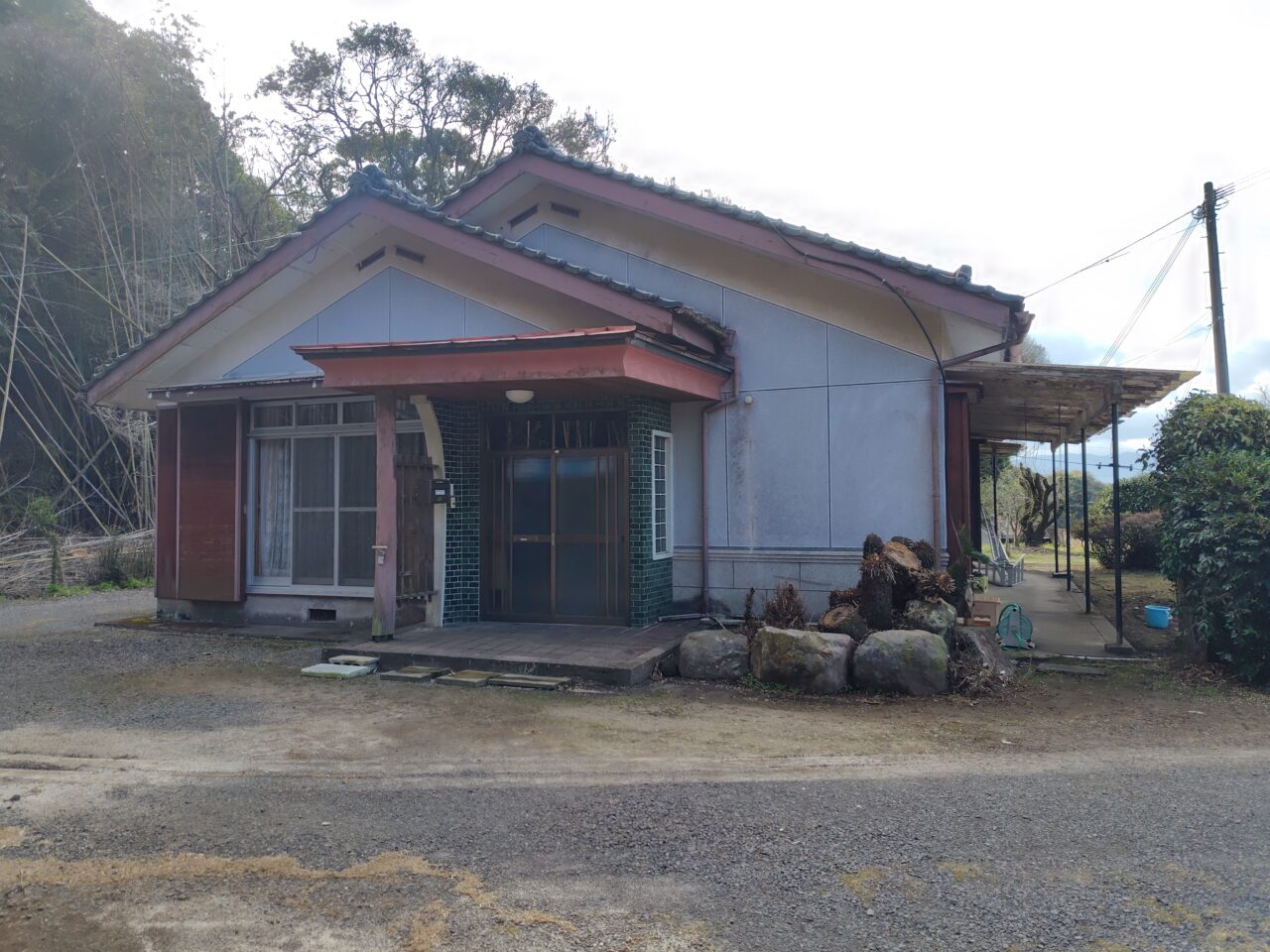 1970s house near the coast in Ariake, Shibushi