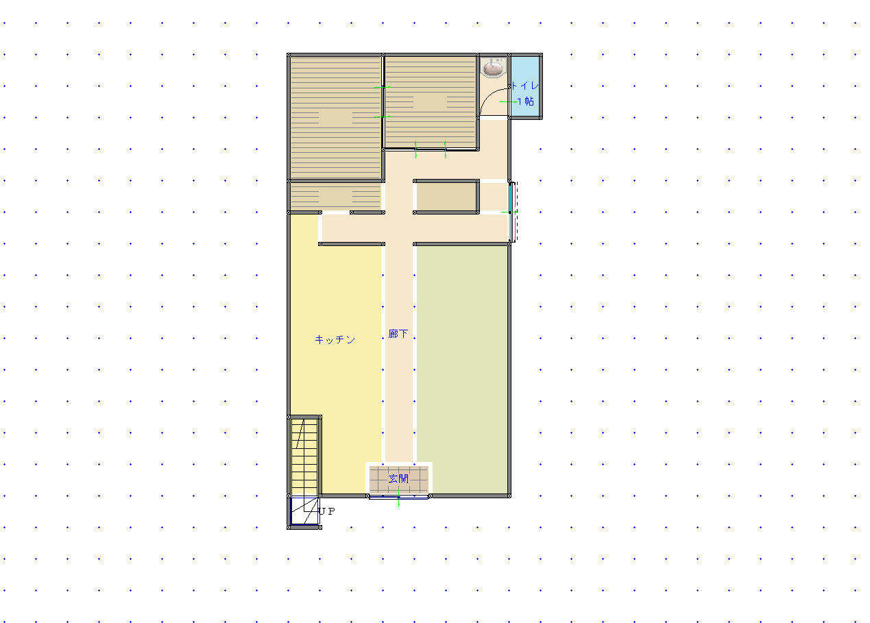 Floor plan for Concrete house in Kumamoto