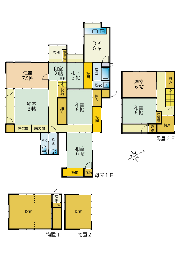 1930s wood house on a large plot in Fukui