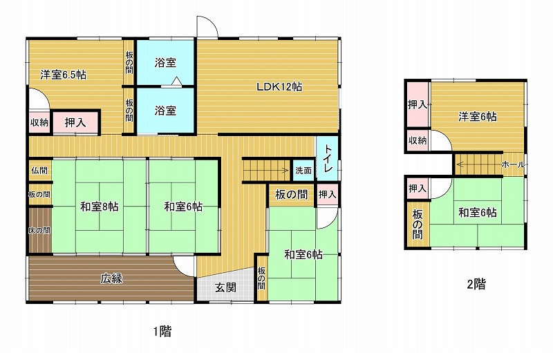 Floor plan for 1960s wood house on a large plot in Saga