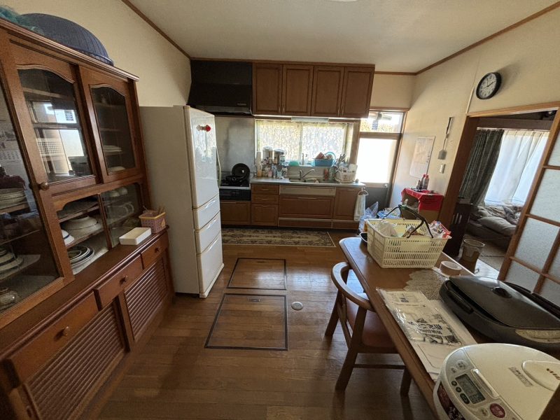 2000s wood house on a large plot in Iwate