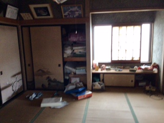 Empty home in Japan