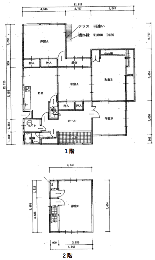 Floor plan for Empty home in Japan
