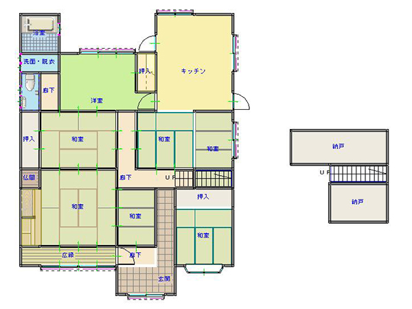 Floor plan for Spacious old farmhouse with attached field, surrounded by peaceful scenery