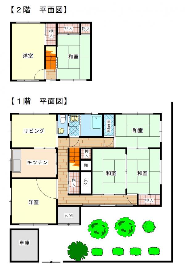 1970s wood house, 6-min walk to station, Ehime