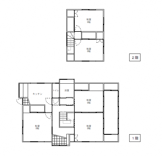 Floor plan for Empty home in Japan