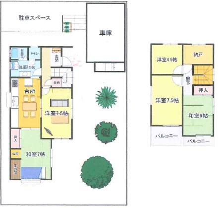 Floor plan for Empty home in Japan