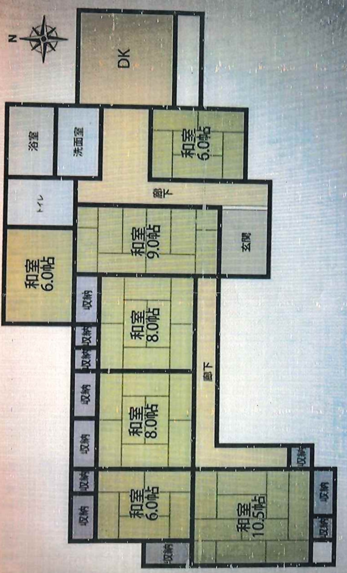Floor plan for Empty home in Japan