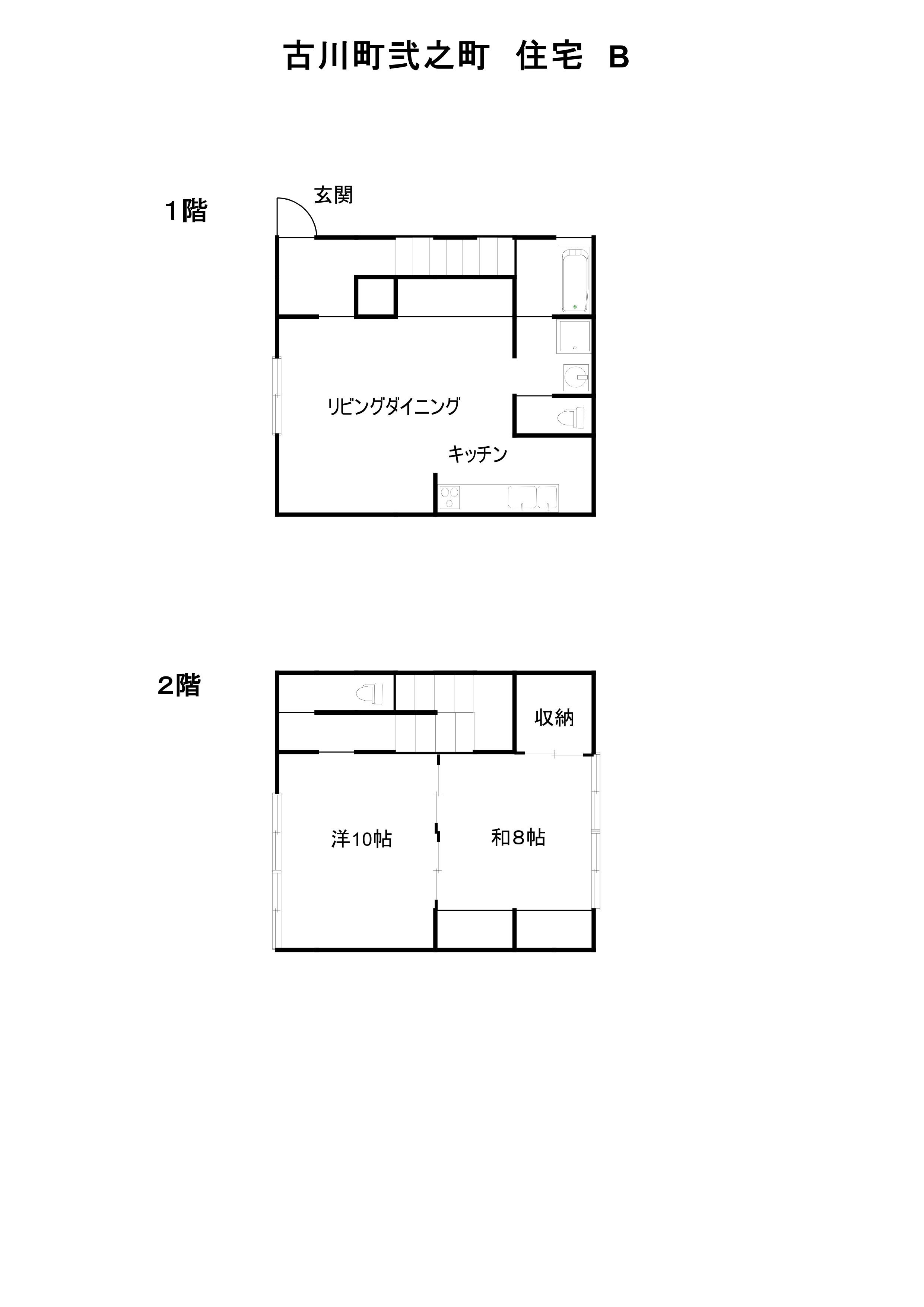 Floor plan for Empty home in Japan