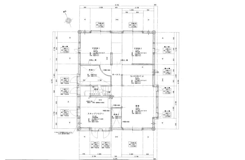 Floor plan for 2020s wood house, 9-min walk to station, Fukui