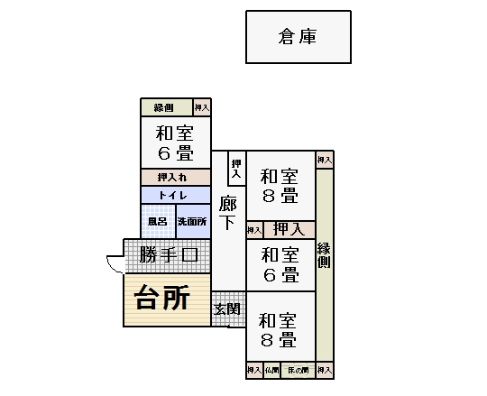 1970s wood house, 2-min walk to station, Mie