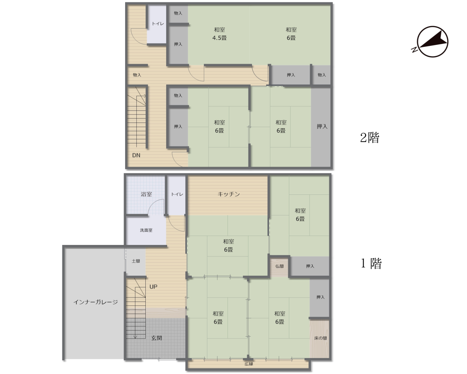 Floor plan for House in Hyogo