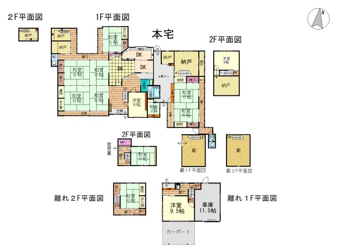 Floor plan for Empty home in Japan