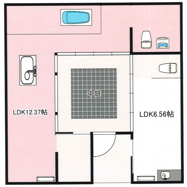 Floor plan for Empty home in Japan