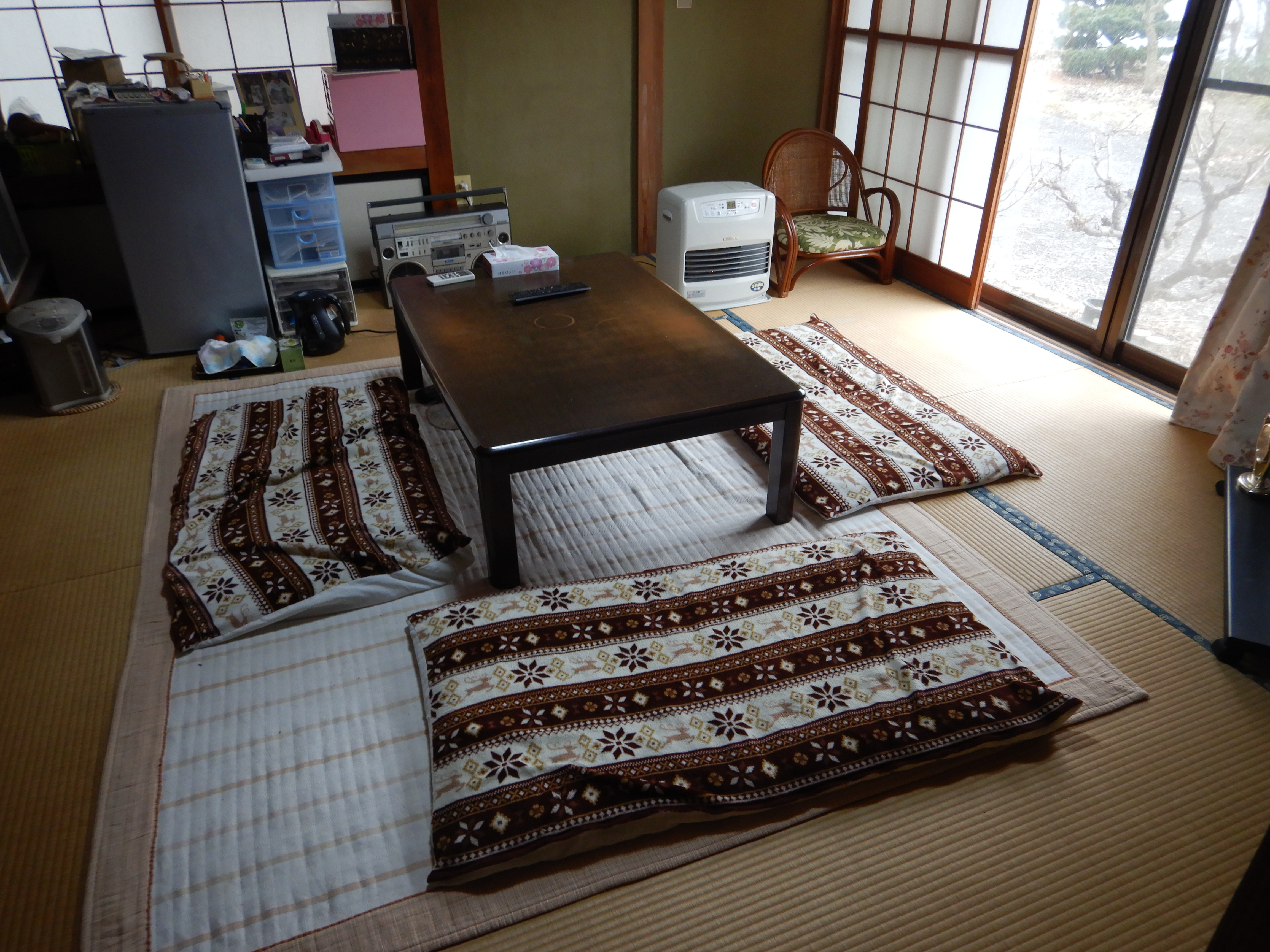 1970s wood house on a large plot in Fukushima