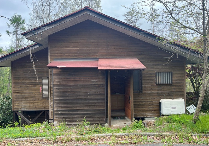 Wood house in Okubo, Komoro