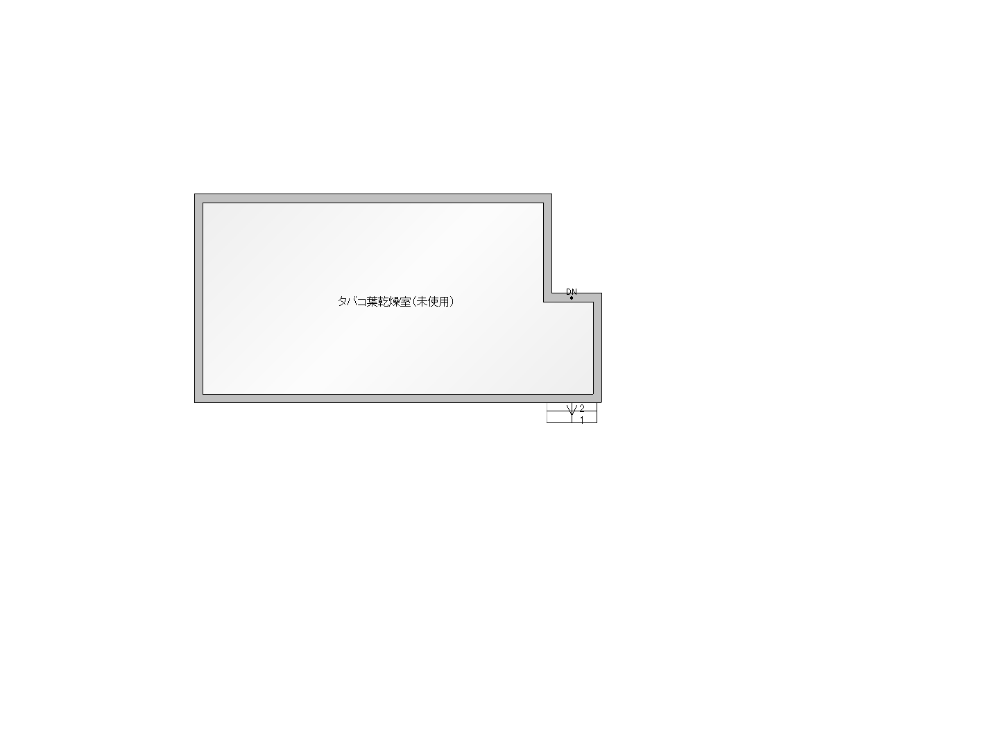 Floor plan for Wood house with outbuildings in Nagano