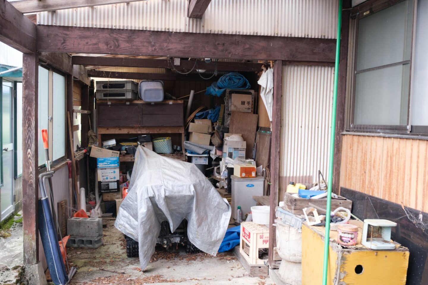 Wood house on a large plot in Yamagata