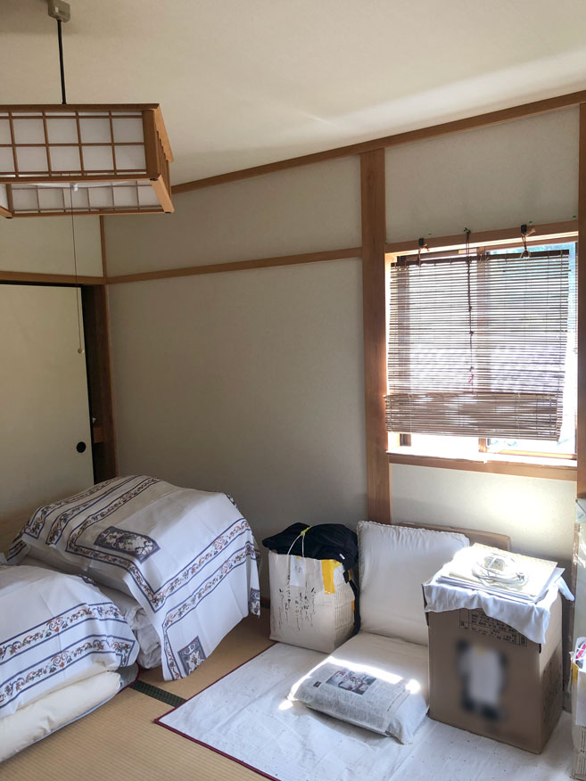 2000s wood house on a large plot in Miyama, Nantan