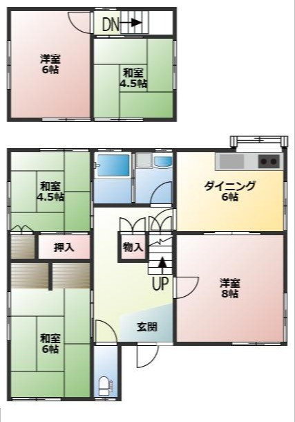 Steel-frame house in Ehime